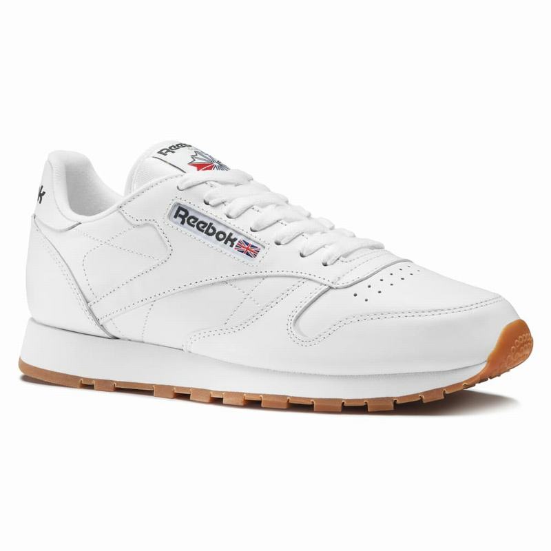 Reebok Classic Leather Tenisky Damske - Biele XN9543LK